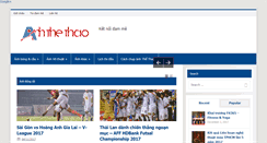 Desktop Screenshot of anhthethao.com